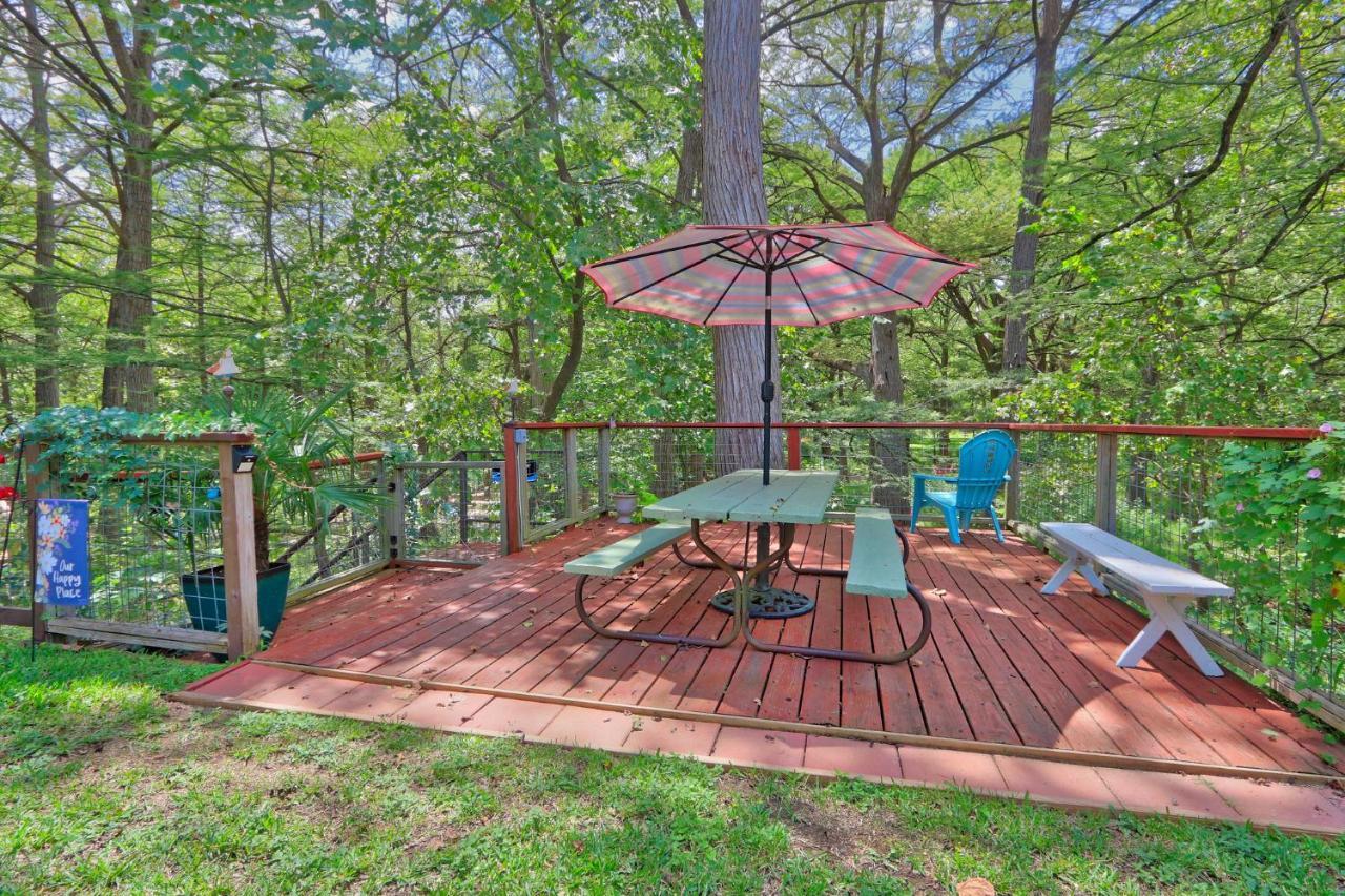 Creekside Cabins - The Getaway Villa Wimberley Eksteriør bilde