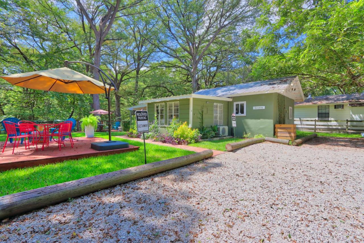 Creekside Cabins - The Getaway Villa Wimberley Eksteriør bilde